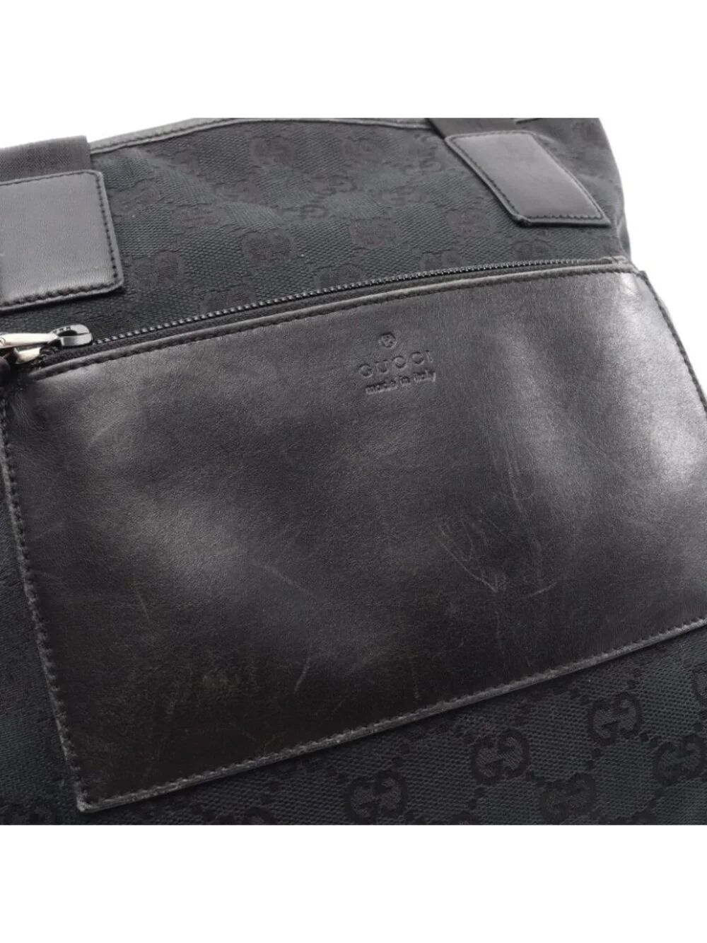 Gucci Tote GG Canvas 019 Black